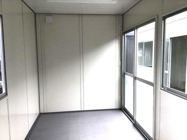岩手県盛岡営業所/総合展示場の新棟ユニットハウス・プレハブ・コンテナハウス47MSL(3.02坪)の本体の内観
