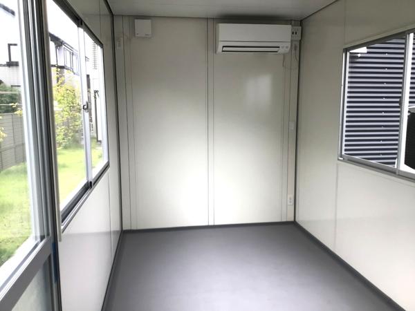岩手県盛岡営業所/総合展示場の新棟ユニットハウス・プレハブ・コンテナハウス47MSL(3.02坪)の本体の内観