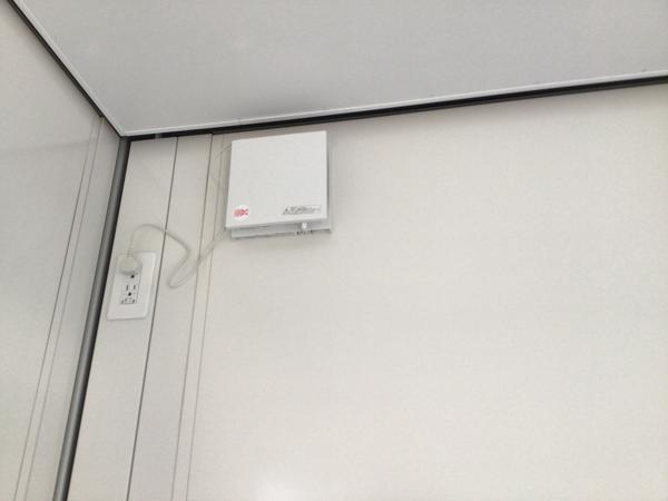 岩手県盛岡営業所/総合展示場の新棟ユニットハウス・プレハブ・コンテナハウス47MSL(3.02坪)の各設備の換気扇