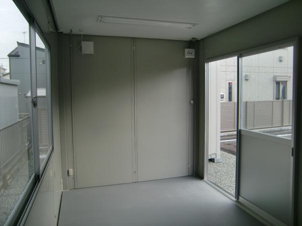 神奈川県小田原店/展示場の中古ユニットハウス・プレハブ・コンテナハウスCT-41J(2.83坪)の本体の内観