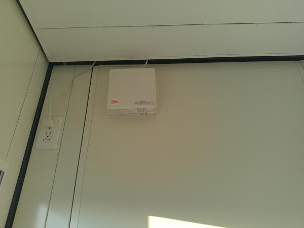 神奈川県小田原店/展示場の新棟ユニットハウス・プレハブ・コンテナハウス29MSL(1.84坪)の各設備の換気扇