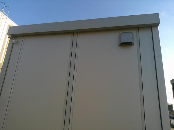 神奈川県小田原店/展示場の新棟ユニットハウス・プレハブ・コンテナハウス38MSL(2.43坪)の各設備の給気口