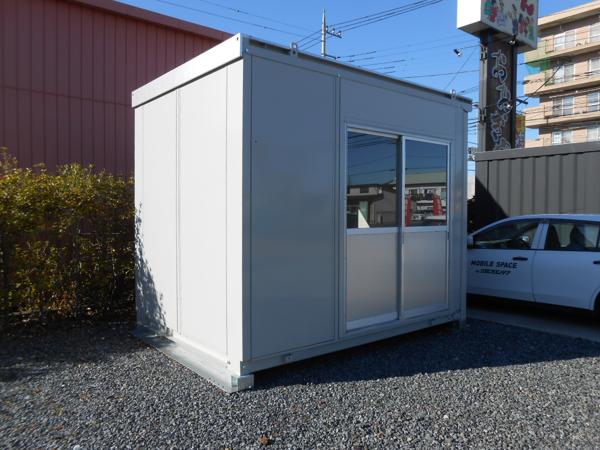 群馬県館林店/展示場の中古ユニットハウス・プレハブ・コンテナハウスCT-32J(2.16坪)の本体の外観