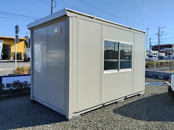 静岡県藤枝店/展示場の中古ユニットハウス・プレハブ・コンテナハウスCT-41J(2.83坪)の本体の外観