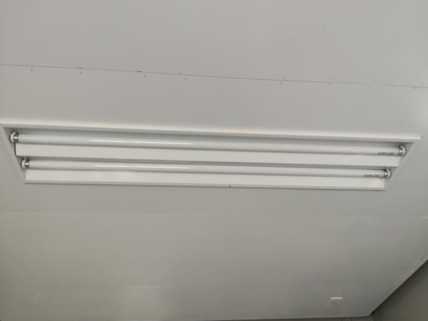 静岡県藤枝店/展示場の中古ユニットハウス・プレハブ・コンテナハウスCT-41J(2.83坪)の各設備の照明器具