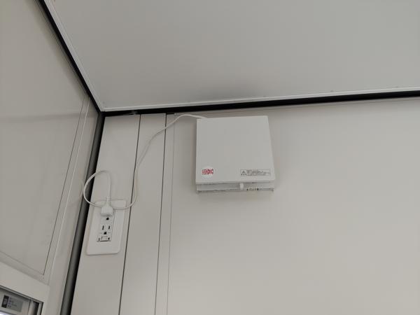 静岡県藤枝店/展示場の新棟ユニットハウス・プレハブ・コンテナハウス38MSL(243.51坪)の各設備の換気扇