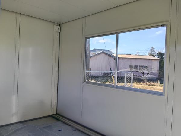 静岡県藤枝店/展示場の新棟ユニットハウス・プレハブ・コンテナハウス38MSL(243.51坪)の本体の内観