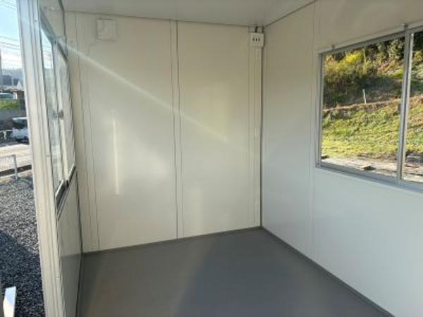 広島県尾道店/展示場の新棟ユニットハウス・プレハブ・コンテナハウス38MSL(2.43坪)の本体の内観