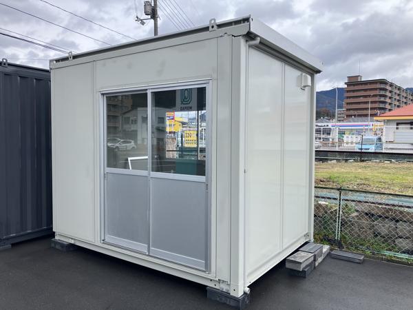広島県広島八木店/展示場の中古ユニットハウス・プレハブ・コンテナハウスCT-32J(2.16坪)の本体の外観