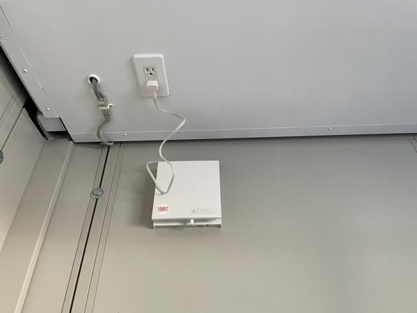 埼玉県草加店/展示場の中古ユニットハウス・プレハブ・コンテナハウスCT-41J(2.83坪)の各設備の換気扇