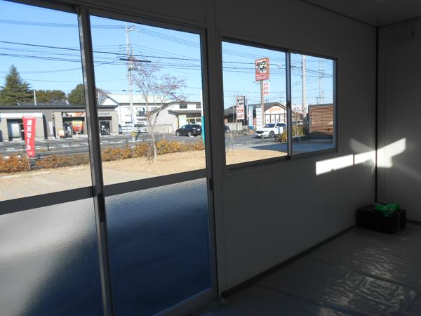 群馬県館林店/展示場の新棟ユニットハウス・プレハブ・コンテナハウス47MSL(3.02坪)の本体の内観