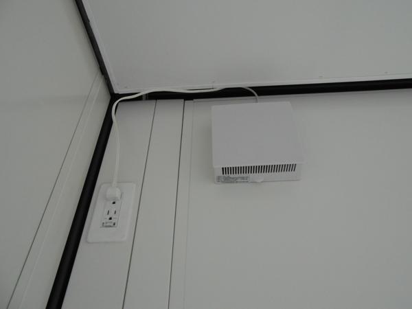 群馬県館林店/展示場の新棟ユニットハウス・プレハブ・コンテナハウス47MSL(3.02坪)の各設備の換気扇