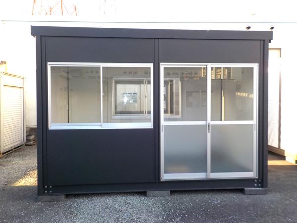 兵庫県姫路別所店/展示場の新棟ユニットハウス・プレハブ・コンテナハウス38MSL(2.43坪)の本体の外観