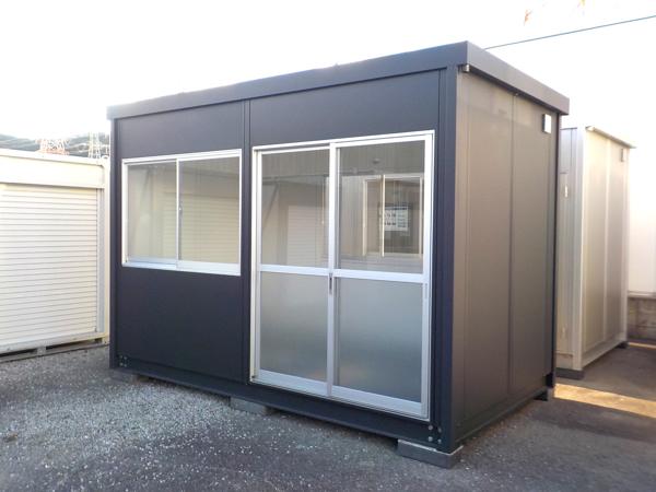 兵庫県姫路別所店/展示場の新棟ユニットハウス・プレハブ・コンテナハウス38MSL(2.43坪)の本体の外観