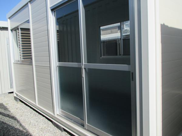 島根県松江営業所/展示場の新棟ユニットハウス・プレハブ・コンテナハウス4MSD(2.99坪)の本体の外観