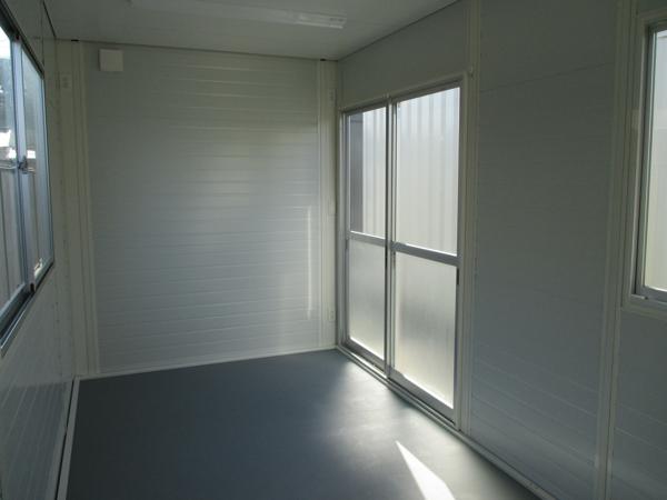 島根県松江営業所/展示場の新棟ユニットハウス・プレハブ・コンテナハウス4MSD(2.99坪)の本体の内観