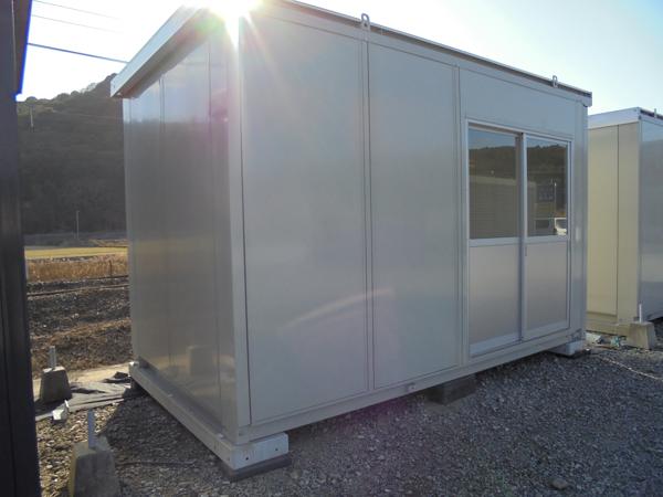 山口県周南店/展示場の中古ユニットハウス・プレハブ・コンテナハウスCT-41J(2.83坪)の本体の外観