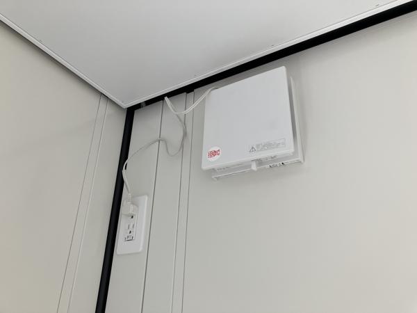 千葉県木更津店/展示場の新棟ユニットハウス・プレハブ・コンテナハウス47MSL(3.02坪)の各設備の換気扇