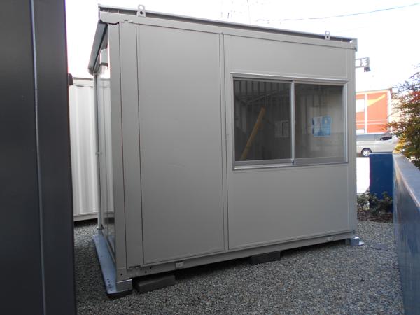 静岡県沼津店/展示場の中古ユニットハウス・プレハブ・コンテナハウスCT-32J(2.16坪)の本体の外観