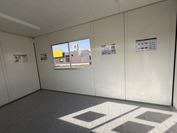 静岡県富士店/展示場の新棟ユニットハウス・プレハブ・コンテナハウス47MSL(3.02坪)の本体の内観