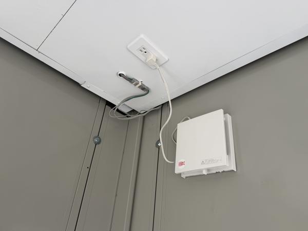 静岡県富士店/展示場の中古ユニットハウス・プレハブ・コンテナハウスCT-32J(2.16坪)の各設備の換気扇