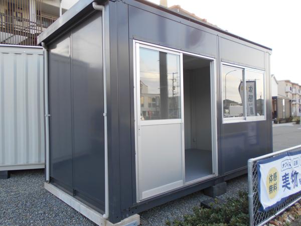 静岡県沼津店/展示場の中古ユニットハウス・プレハブ・コンテナハウスCT-42J(2.86坪)の本体の外観