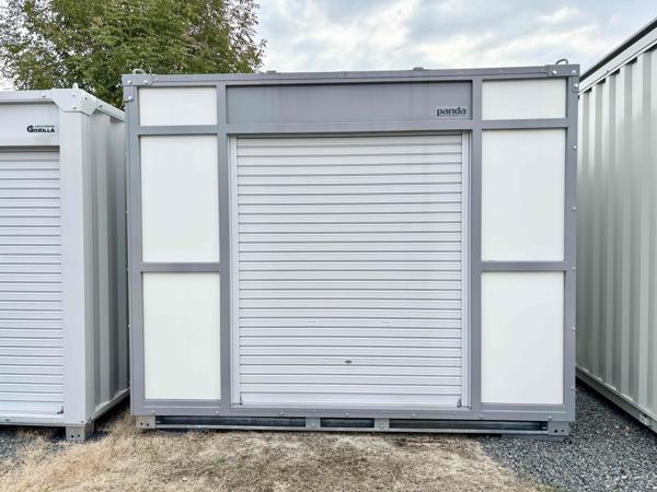 岡山県倉敷店/展示場の新棟ユニットハウス・プレハブ・コンテナハウスPanda3.0 PS3K(1.60坪)の本体の外観
