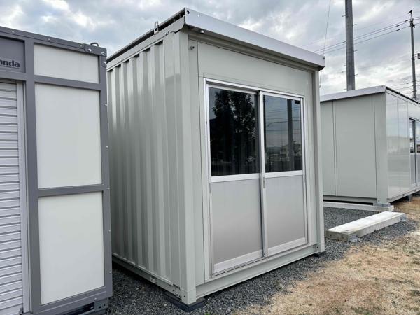 岡山県倉敷店/展示場の中古ユニットハウス・プレハブ・コンテナハウス波板付き