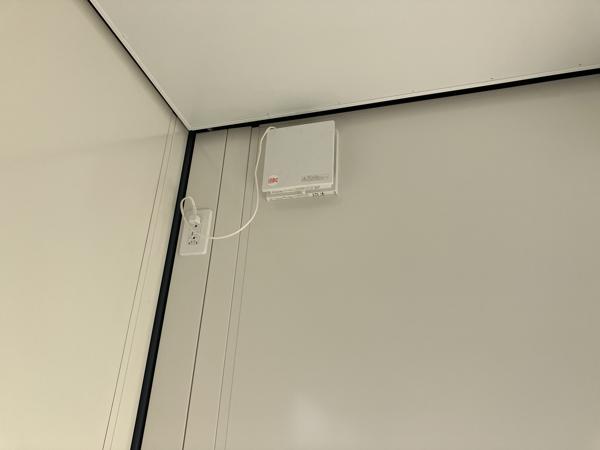 長野県佐久北インター店/展示場の新棟ユニットハウス・プレハブ・コンテナハウス38MSL(2.43坪)の各設備の換気扇