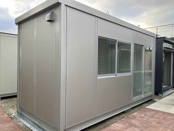 福岡県福岡営業所/総合展示場の新棟ユニットハウス・プレハブ・コンテナハウス47MSL(3.02坪)の本体の外観