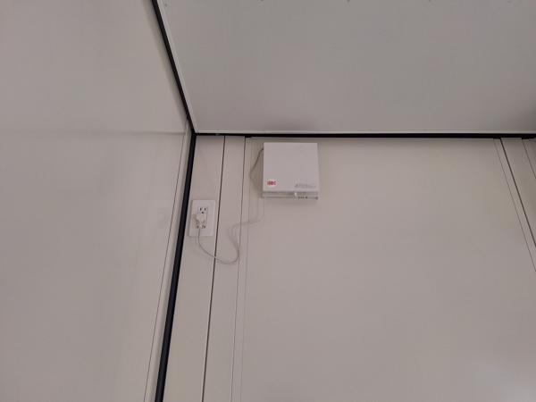 愛知県大府店/展示場の新棟ユニットハウス・プレハブ・コンテナハウス47MSL(3.02坪)の各設備の換気扇