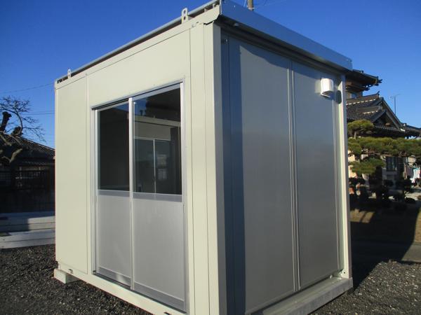 茨城県下妻店/展示場の中古ユニットハウス・プレハブ・コンテナハウスCT-32J(2.16坪)の本体の外観