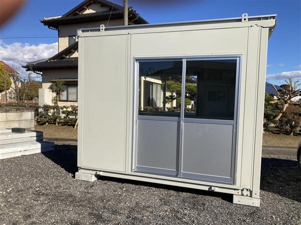茨城県下妻店/展示場の中古ユニットハウス・プレハブ・コンテナハウスCT-32J(2.16坪)の本体の外観