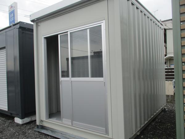 茨城県下妻店/展示場の中古ユニットハウス・プレハブ・コンテナハウスCT-32JG(2.16坪)の本体の外観