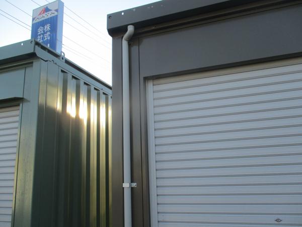 茨城県下妻店/展示場の中古ユニットハウス・プレハブ・コンテナハウスCT-32J(2.16坪)の本体の外観