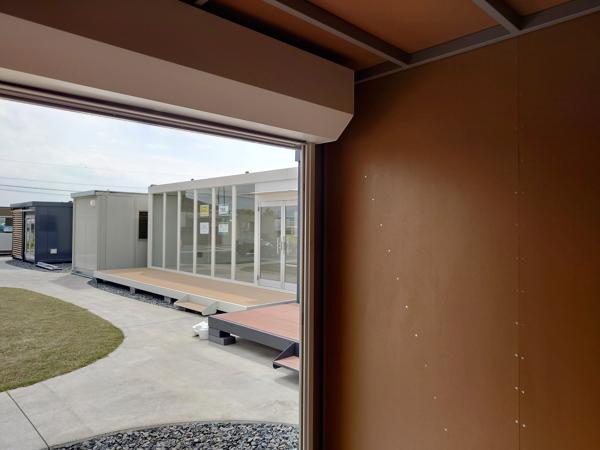 栃木県小山店/展示場の新棟ユニットハウス・プレハブ・コンテナハウスPanda3.0
