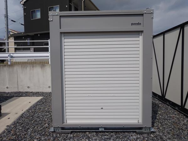 栃木県小山店/展示場の新棟ユニットハウス・プレハブ・コンテナハウスPanda2.0 PS2(1.06坪)の本体の外観