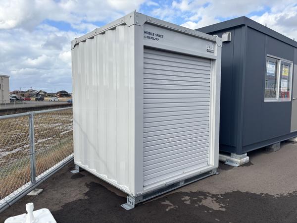 石川県小松店/展示場の新棟ユニットハウス・プレハブ・コンテナハウスGORILLA(0.94坪)の本体の外観