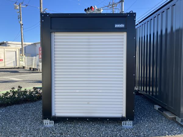 埼玉県川越店/展示場の新棟ユニットハウス・プレハブ・コンテナハウスPanda3.0 PS3T(1.60坪)の本体の外観