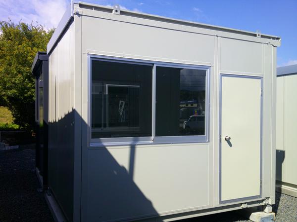 京都府木津川店/展示場の中古ユニットハウス・プレハブ・コンテナハウスCT-32J(2.16坪)の本体の外観