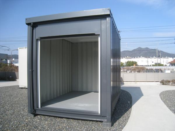 広島県東広島店/展示場の中古ユニットハウス・プレハブ・コンテナハウスCT-32JG(2.16坪)の本体の外観