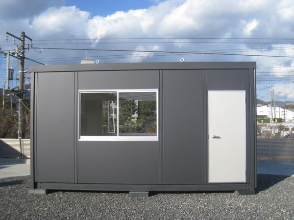 広島県東広島店/展示場の新棟ユニットハウス・プレハブ・コンテナハウス47MSL(3.02坪)の本体の外観