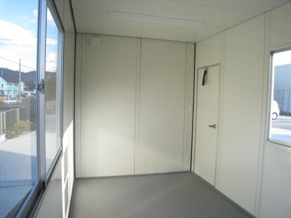 広島県東広島店/展示場の新棟ユニットハウス・プレハブ・コンテナハウス47MSL(3.02坪)の本体の内観