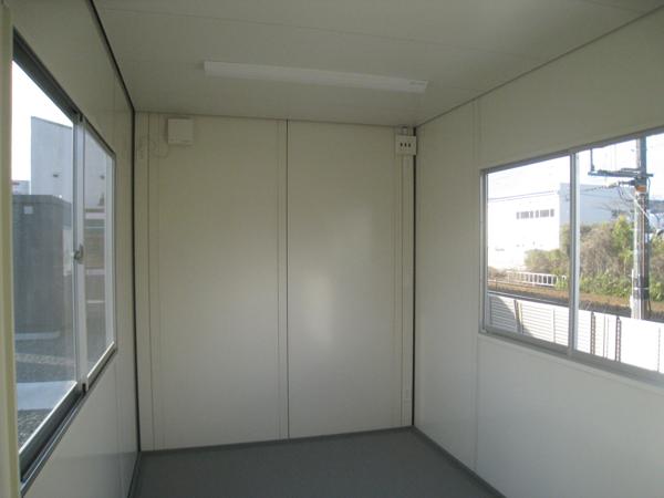広島県東広島店/展示場の新棟ユニットハウス・プレハブ・コンテナハウス47MSL(3.02坪)の本体の内観