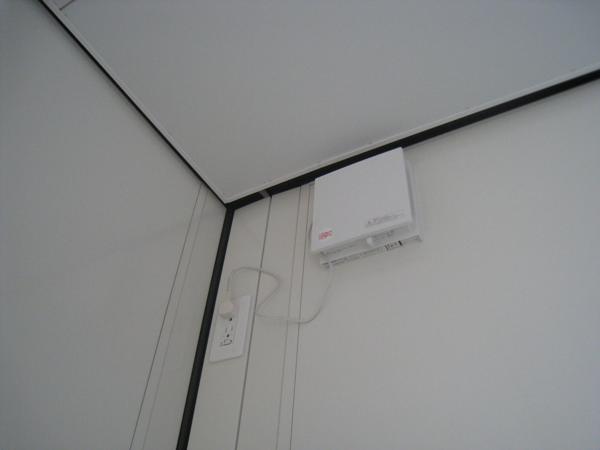 広島県東広島店/展示場の新棟ユニットハウス・プレハブ・コンテナハウス47MSL(3.02坪)の各設備の換気扇