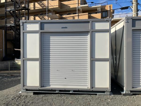 埼玉県さいたま営業所/展示場の新棟ユニットハウス・プレハブ・コンテナハウスPanda3.0 PS3K(1.60坪)の本体の外観