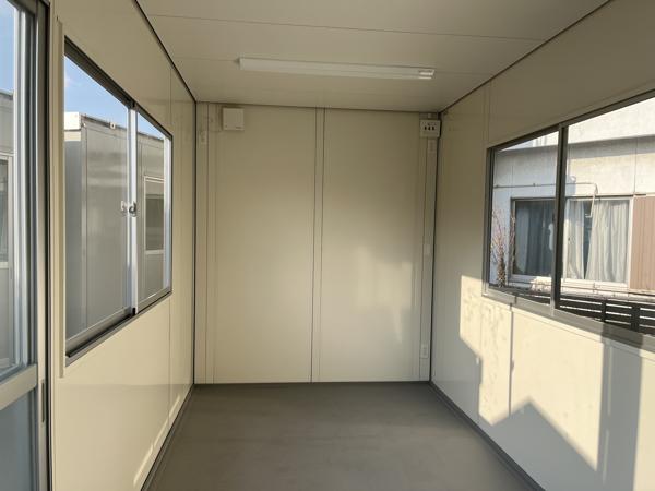 和歌山県和歌山店/展示場の新棟ユニットハウス・プレハブ・コンテナハウス47MSL(3.02坪)の本体の内観