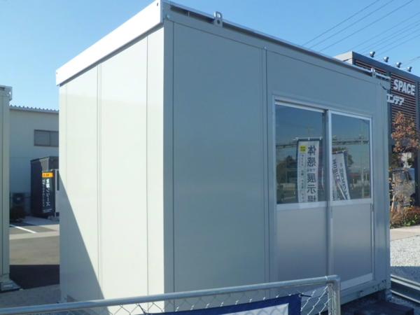 埼玉県北本店/展示場の中古ユニットハウス・プレハブ・コンテナハウスCT-32J(2.16坪)の本体の外観