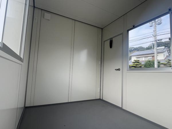 長崎県長崎店/展示場の新棟ユニットハウス・プレハブ・コンテナハウス29MSL(1.84坪)の本体の内観