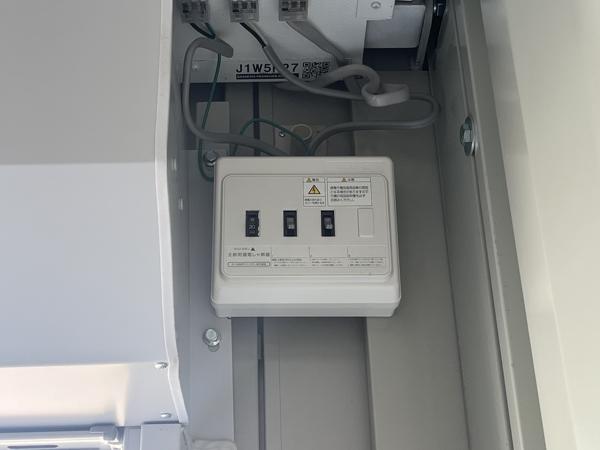 長崎県長崎店/展示場の中古ユニットハウス・プレハブ・コンテナハウスCT-41JG(2.83坪)の各設備の分電盤